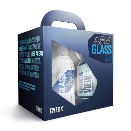 Gyeon Q2M Glass Set Bundle + Wet Coat 80ml