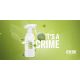 Gyeon Canvas Banner "IT IS A CRIME" 200 x 100