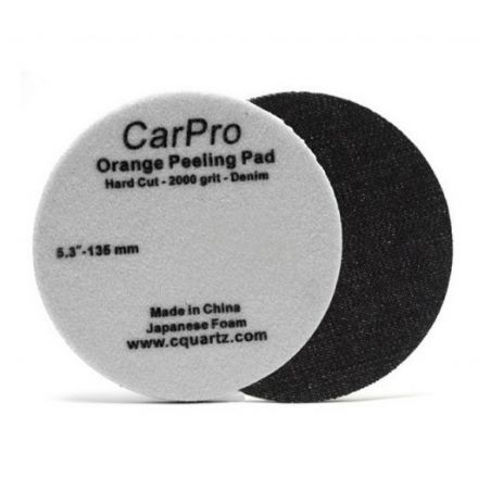 CarPro Orange Peeling Pad Denim P2000 135mm