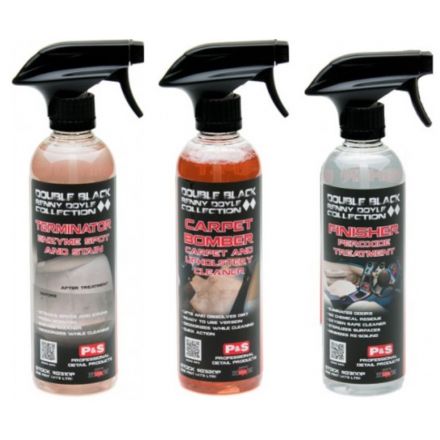 P&S Renny Doyle Double Black Carpet Cleaning kit 3v1