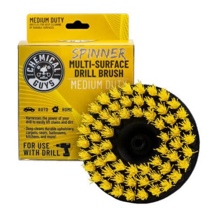 Chemical Guys Drill Spinner Medium Yellow