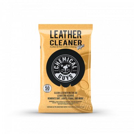 Chemical Guys Leather Cleaner Wipes 50/1