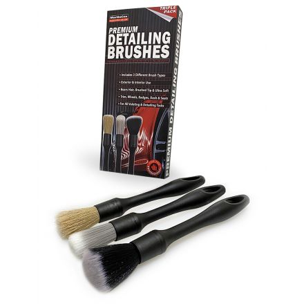 Martincox Premium Detailing Brush Set 3/1
