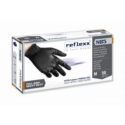 Reflexx Black Grip Glove 50/1 "L"