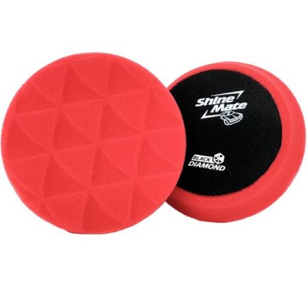 Shine Mate Black Diamond Foam Pad Red T10 75mm