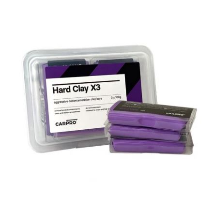 CarPro Hard Clay Set 100g X3