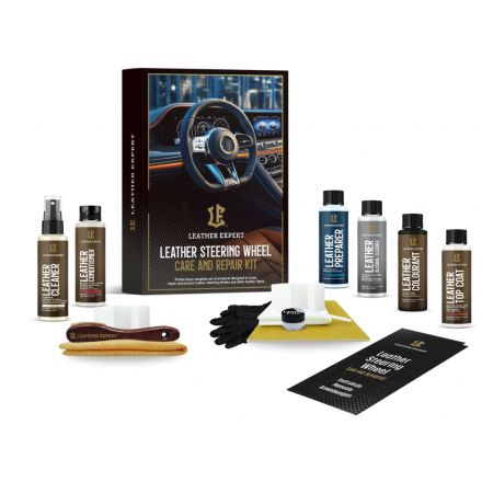 Leather Expert Steering Wheel Care & Repair Kit