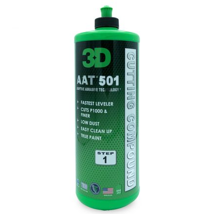 3D AAT 501 Rubbing Compound 946ml