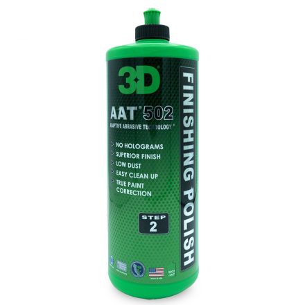 3D AAT 502 Finishing Compound 964ml