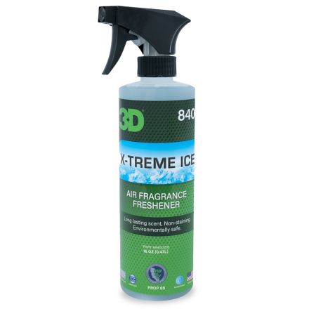 3D Air Freshner X-treme Ice Scent 473ml