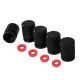 Carmotion Alu Valve Caps 5/1 Black