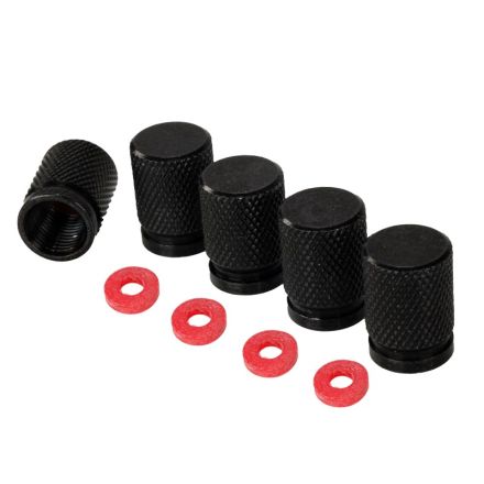 Carmotion Alu Valve Caps 5/1 Black