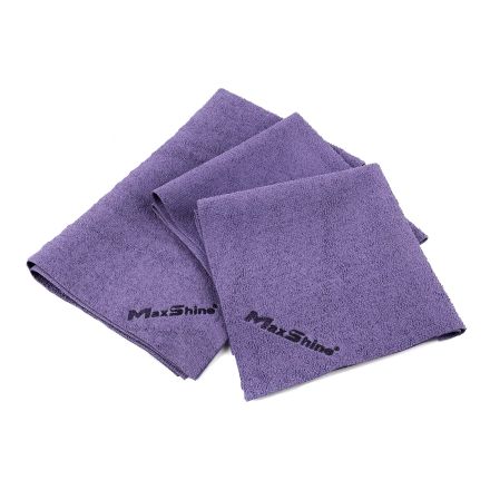 Maxshine 300GSM Edgeless PU Coated Microfiber Towel – 3 Pack