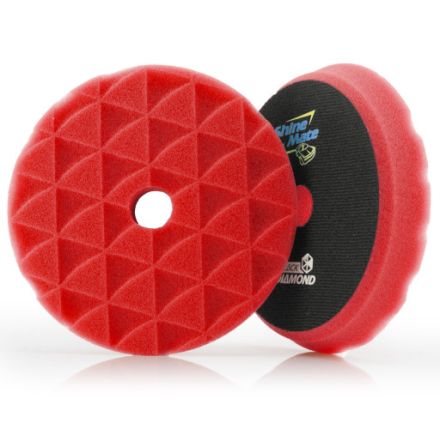 Shine Mate Black Diamond Foam Pad Red T10 130mm