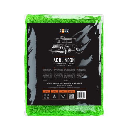 ADBL Neon Microfiber Towel Set 10/1