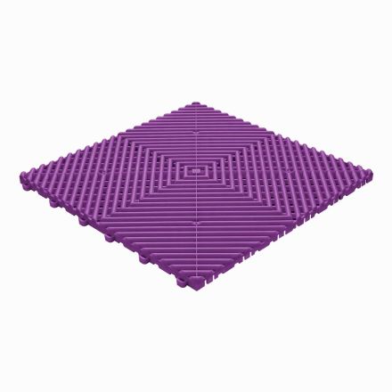 Gipy Modular Floor Tile 40x40cm Purple