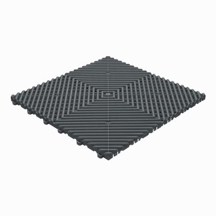 Gipy Modular Floor Tile 40x40cm Dark Gray