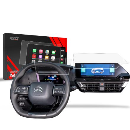 2v1 GRIZZ MatteScreen za Citroen e-C4 X 10" (2022-2024)
