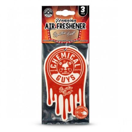 Chemical Guys Hanging Air Fresherner 3Pack Signature/Stripper Scent