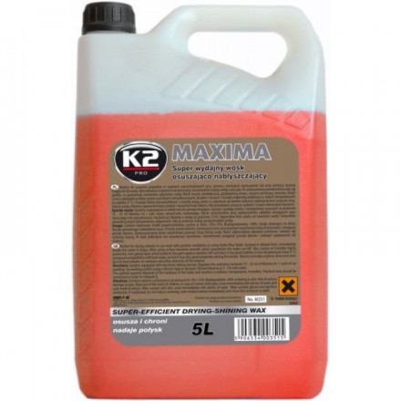K2 Maxima Drying Wax 5L