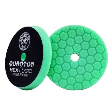 Chemical Guys Hex-Logic Quantum Green Heavy Polishing Pad 165mm