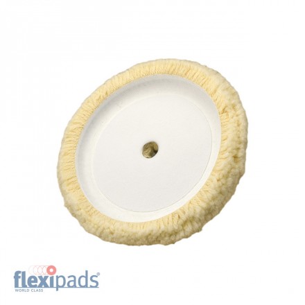 Flexipads Cupped Twisted 100% Merino Wool Cutting Pad 200mm