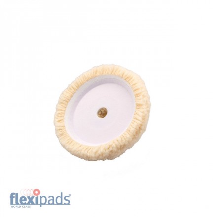 Flexipads Cupped Twisted 100% Merino Wool Cutting Pad 200mm