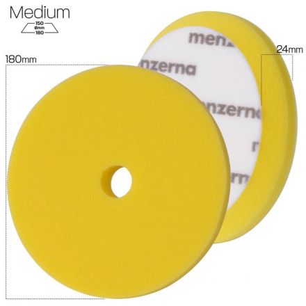 Menzerna Medium Cut Foam Pad Yellow 150mm