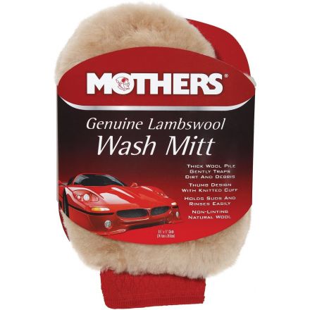 Mothers Genuine Lambs Wool Wash Mitt